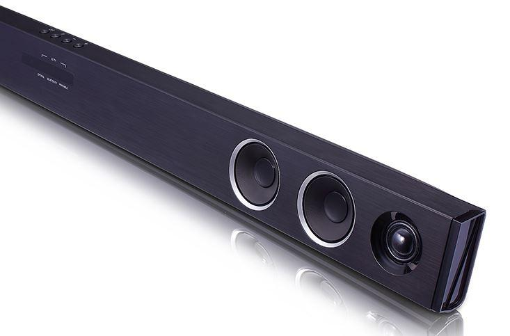 Barra de sonido - LG SH3B, LG HD Sound, 300 W, 2.1, Bluetooth 4.0