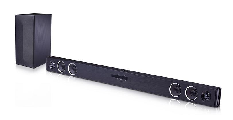 Barra de sonido - LG SH3B, LG HD Sound, 300 W, 2.1, Bluetooth 4.0