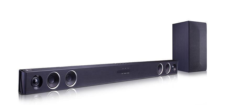 Barra de sonido - LG SH3B, LG HD Sound, 300 W, 2.1, Bluetooth 4.0