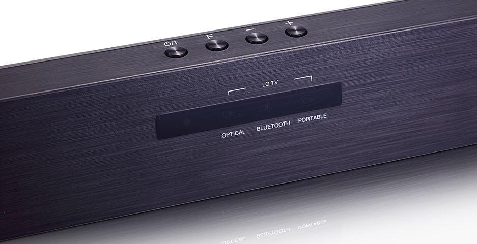 Barra de sonido - LG SH3B, LG HD Sound, 300 W, 2.1, Bluetooth 4.0