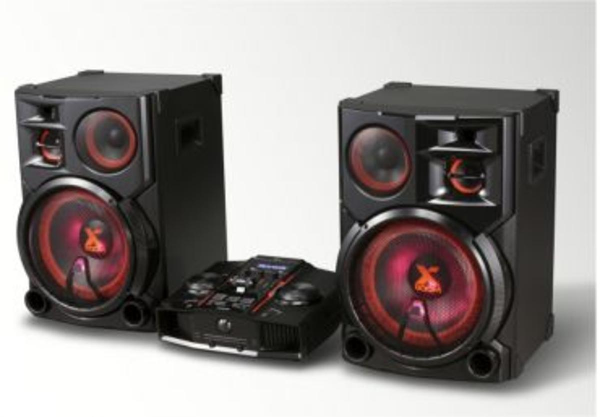 Minicadena - LG CM9960, Bluetooth, Karaoke, Luces Dance, Efectos DJ, 4800W