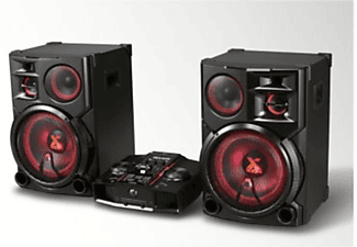 Minicadena - LG CM9760, Bluetooth, Karaoke, Luces Dance, Efectos DJ, 3300W