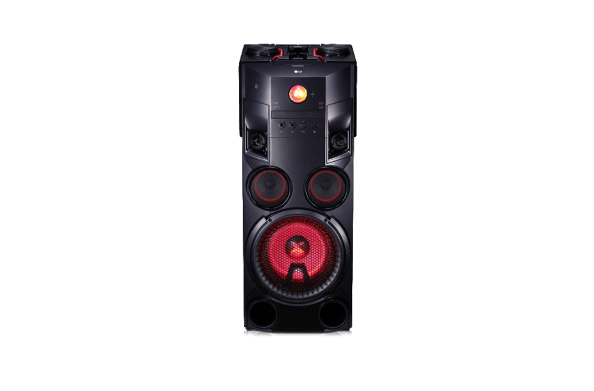 Altavoces inalámbricos - LG OM7560, Bluetooth, Efectos DJ, Karaoke, 12000W
