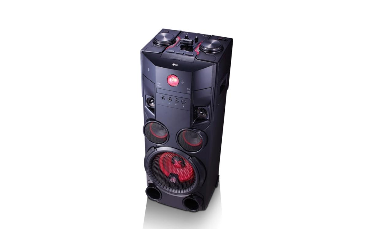 Altavoces inalámbricos - LG OM7560, Bluetooth, Efectos DJ, Karaoke, 12000W