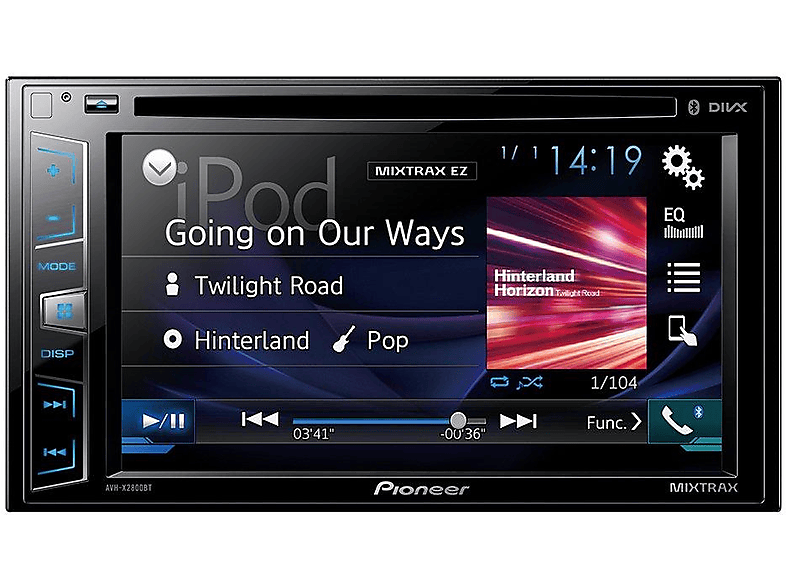 Autorradio | Pioneer AVH-X2800BT