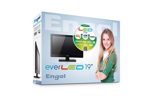 TV LED 20  Engel LE2060, HD, USB Grabador, Dolby Digital Plus