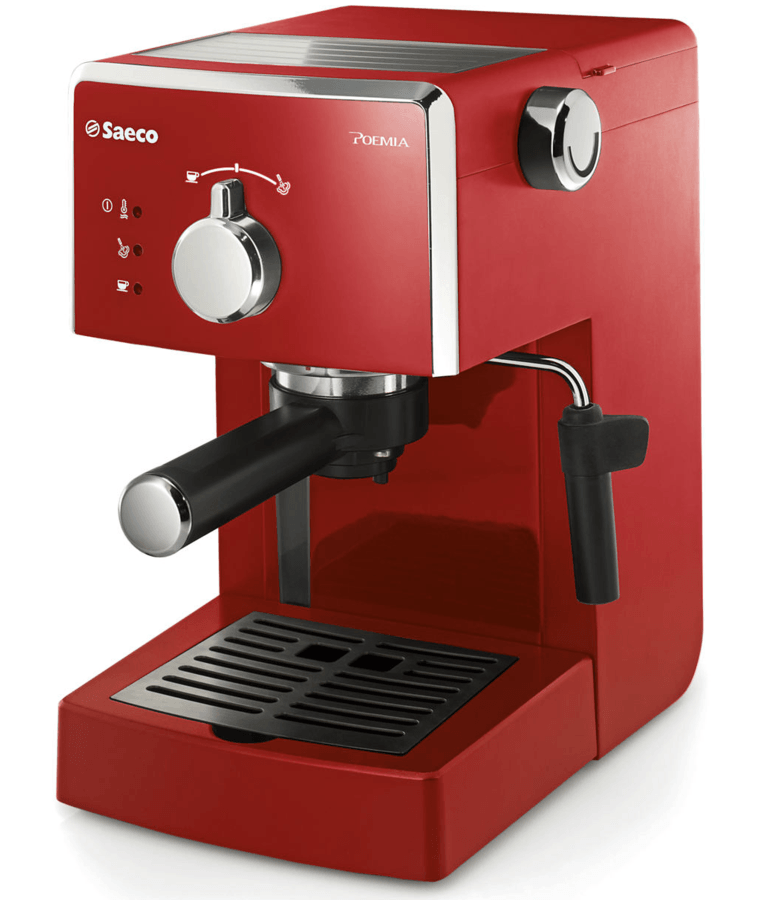 Cafetera express - Saeco HD8323/12 POEMIA FOCUS RED 15 Bares de presión, Bomba de presión de
