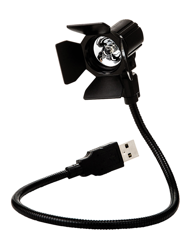 Linterna de sobremesa - Satzuma Spot Light, se conecta al USB, estilo foco y luz Led