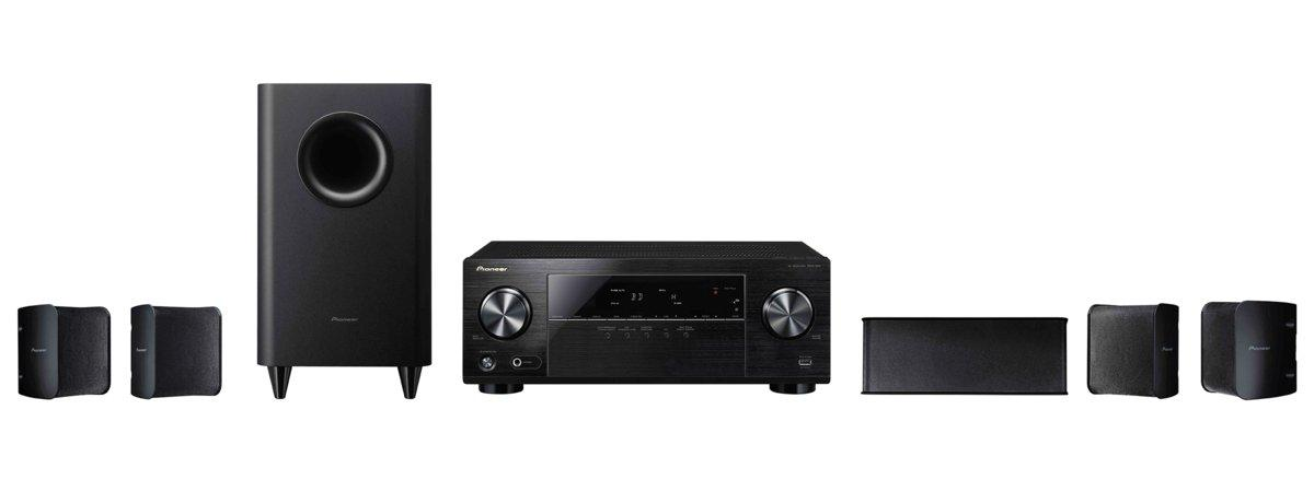 Home Cinema 5.1 - Pioneer HTP 072 Receptor AV 5.1, 3D, Ultra HD