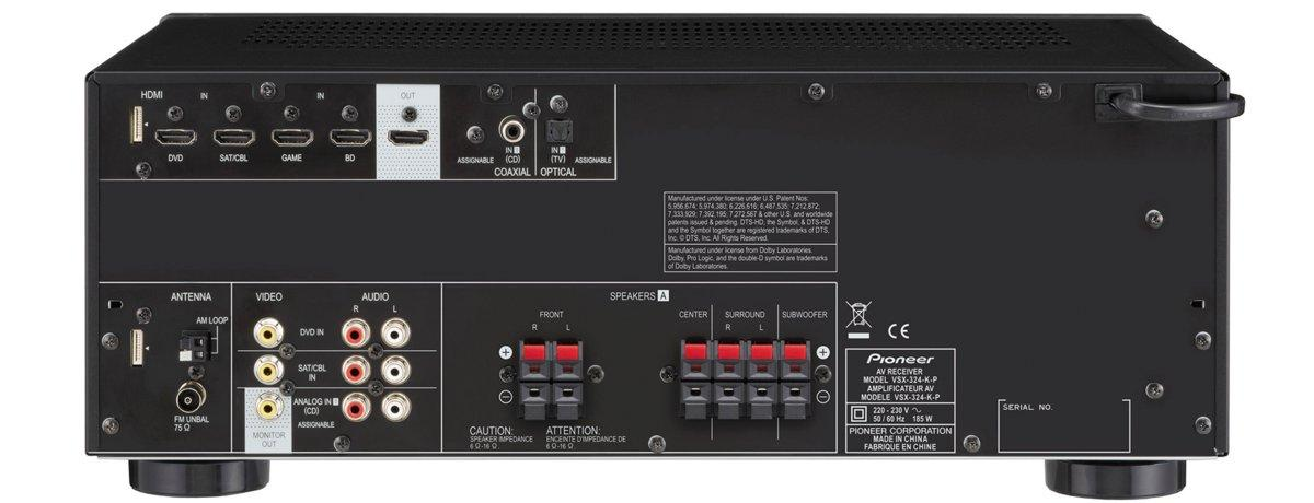 Home Cinema 5.1 - Pioneer HTP 072 Receptor AV 5.1, 3D, Ultra HD