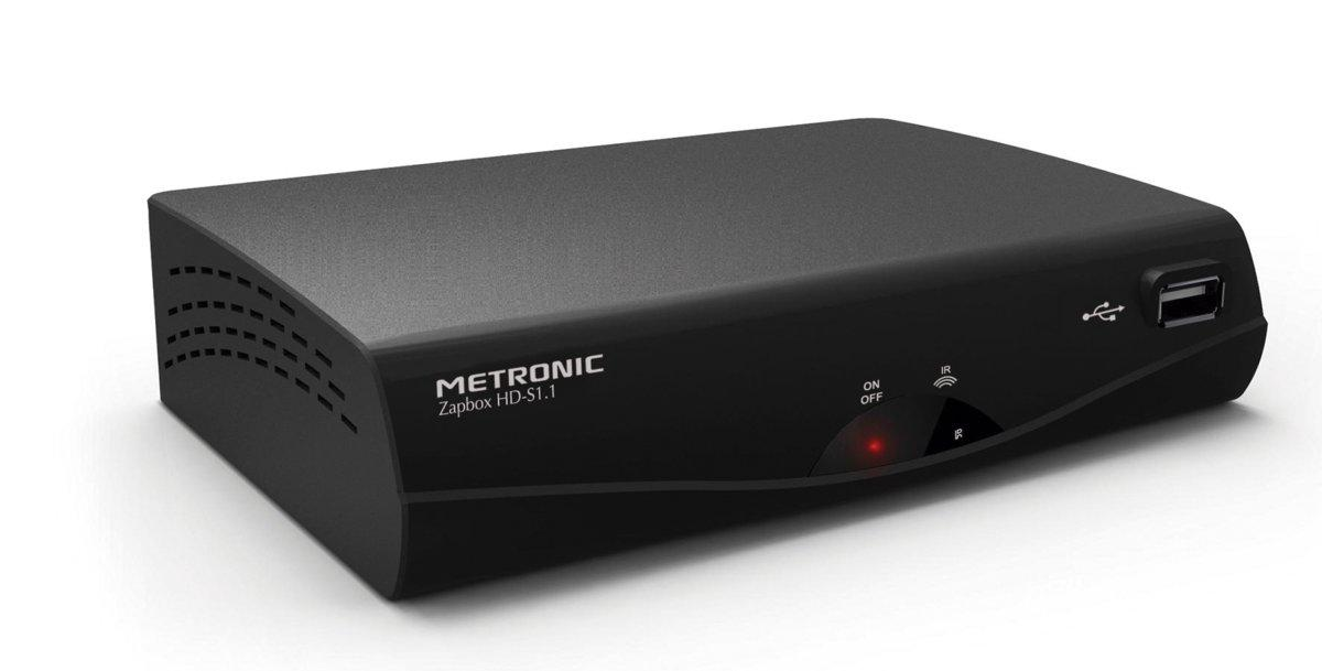 Receptor TDT HD - Metronic 441614 Zapbox HD-S1, Puerto USB