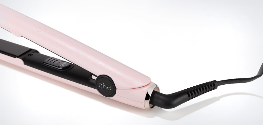 Plancha de pelo - GHD Vintage Pink Styler, Cerámica