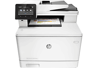Impresora multifuncion láser - HP Color LaserJet Pro MFP M477fdn, 27 ppm, 600 ppp, USB, Blanco