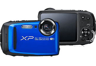 adherirse cine destilación Cámara acuática | Fujifilm FinePix XP90, 16.4MP, WI-FI, Azul