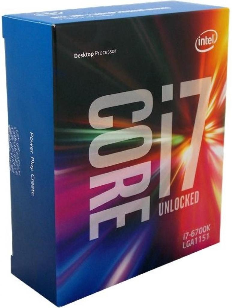Procesador - Intel Core i7-6700K (Overclock) 4.0Ghz, 8 MB, 4 núcleos