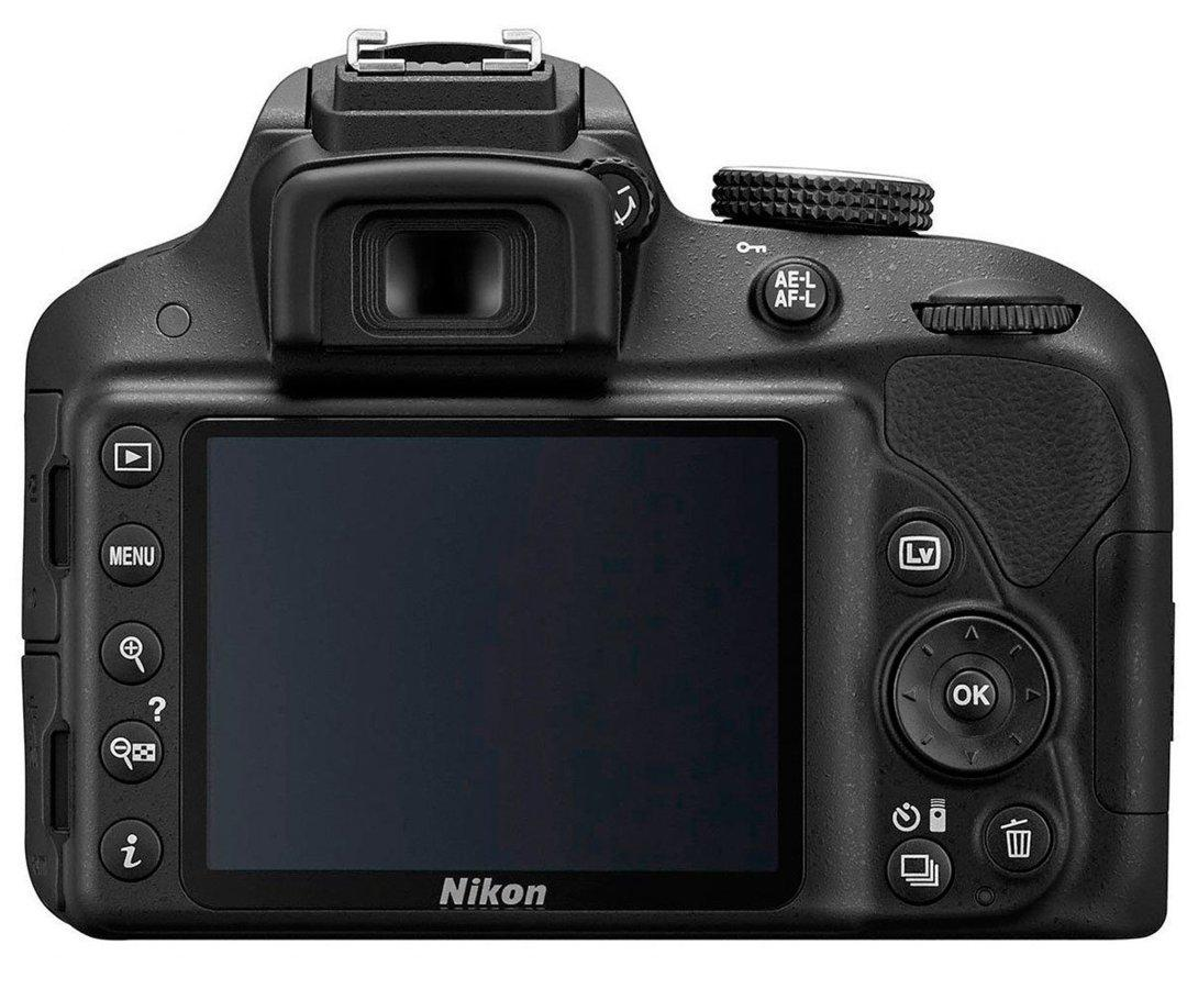 Cámara réflex - Nikon D3300 + AF-P DX 18-55mm + Estuche + Trípode + Libro
