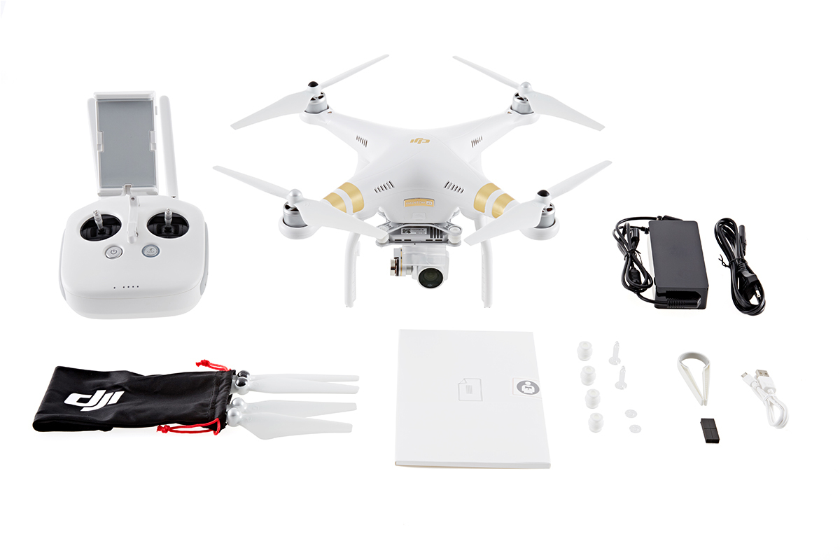Dron - DJI Phantom 3 4K, con cámara integrada + Batería extra