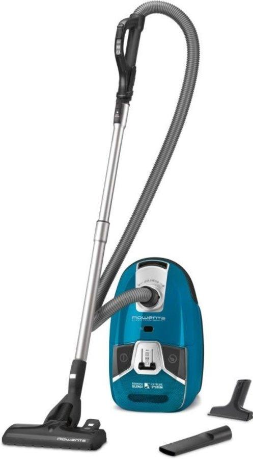 Aspirador con bolsa - Rowenta RO6331 Silence Force Compact 4AAA, 750W, 3.5L, Clase A