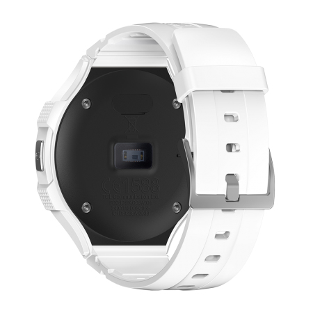 Smartwatch - Alcatel Go Watch, Resistente al agua, Bluetooth, Blanco