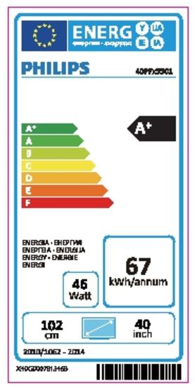 TV LED 40" - Philips 40PFH5501, Full HD, Android TV, Dual Core