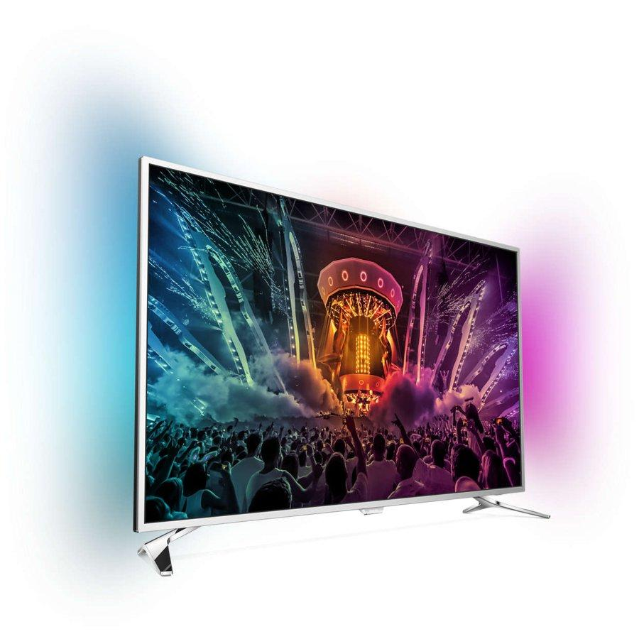 TV LED 55" - Philips 55PUS6501/12, Ultra HD 4K, HDR, Android TV, Ambilight
