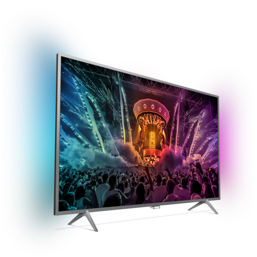 TV LED 49" - Philips 49PUS6401, UHD 4K, Android TV, Ambilight