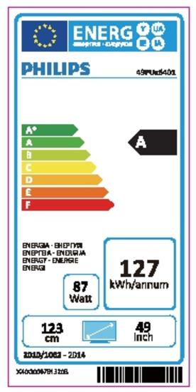 TV LED 49" - Philips 49PUS6401, UHD 4K, Android TV, Ambilight