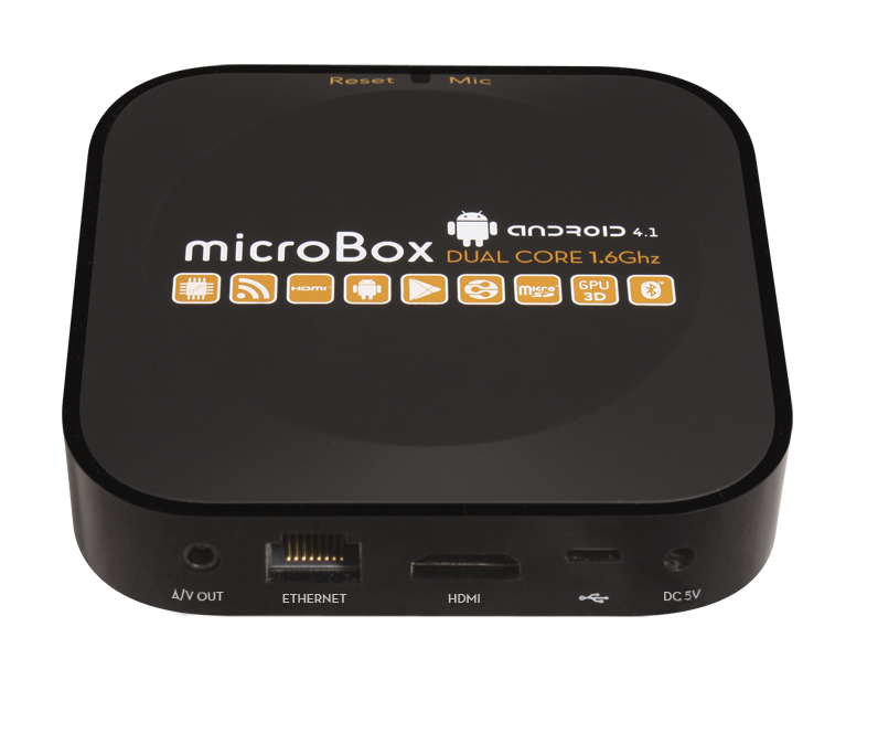 Android TV - TenGO! microBox, Miracast, Dual Core, 4GB, WiFi y Bluetooth