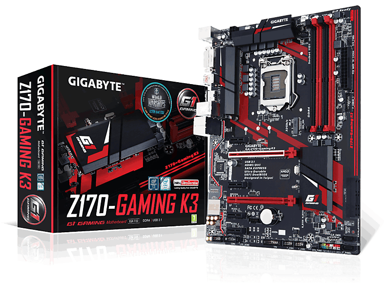 Placa Base | GIGABYTE Z170-GAMING K3