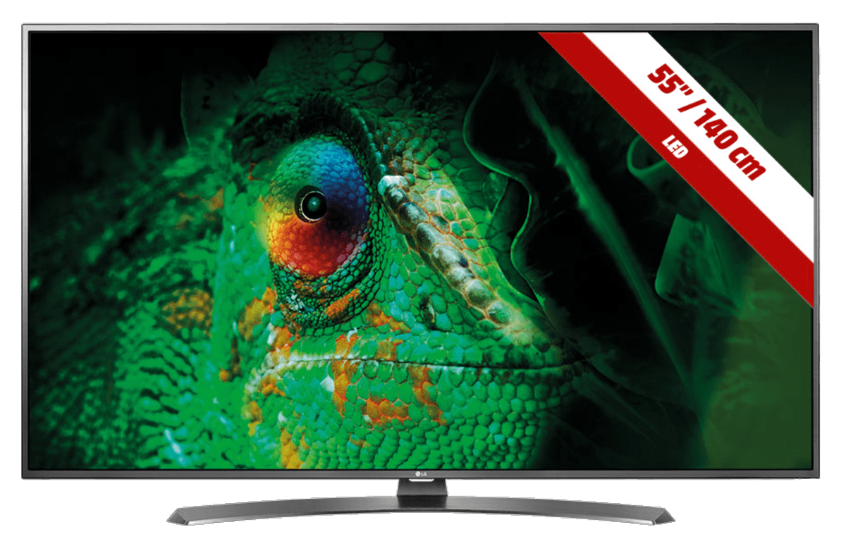 TV LED 55" - LG 55UH668V, Ultra HD 4K, HDR Pro, WebOS 3.0, audio Harman Kardon