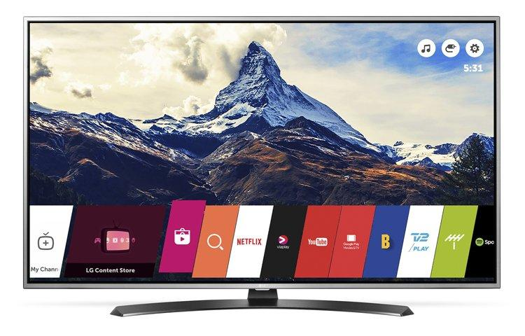 TV LED 49" - LG 49UH668V,1200hz, Ultra HD 4K, HDR Pro, WebOS 3.0, Audio Harman Kardon