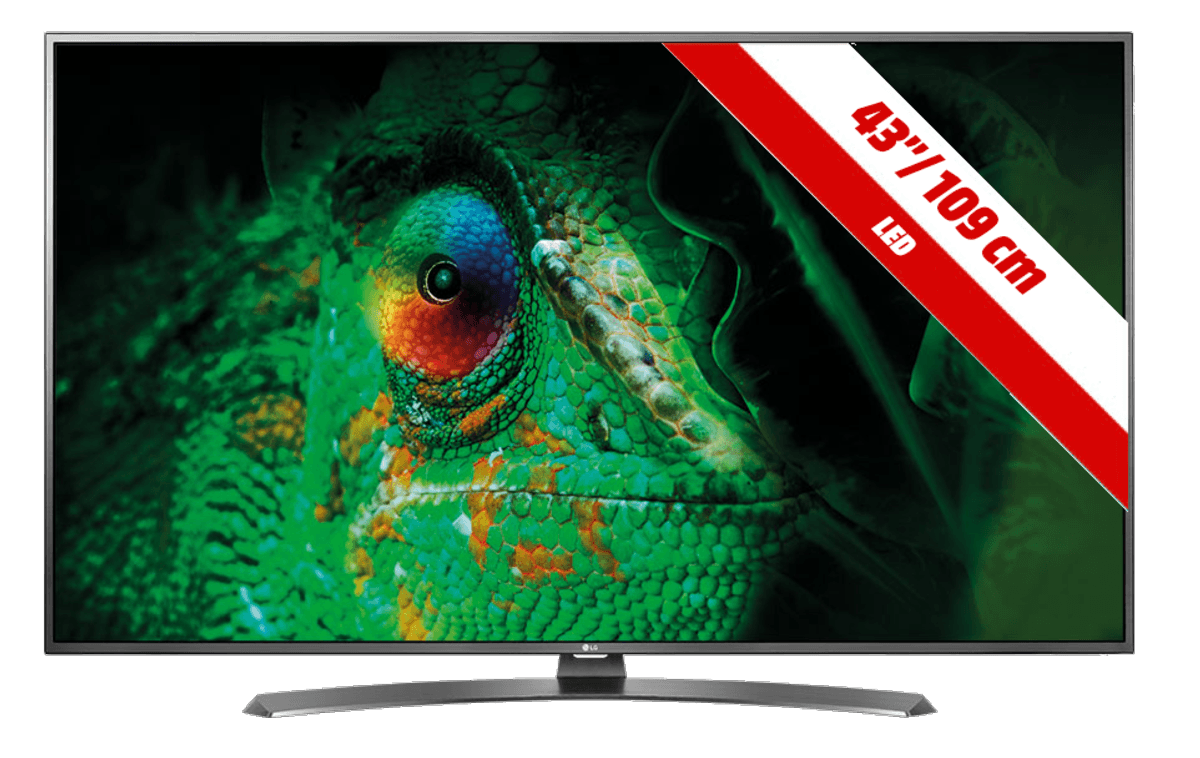 TV LED 43" - LG 43UH668V, Ultra HD 4K, HDR Pro, WebOS 3.0, audio Harman Kardon