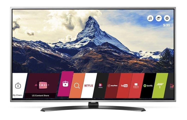 TV LED 43" - LG 43UH668V, Ultra HD 4K, HDR Pro, WebOS 3.0, audio Harman Kardon