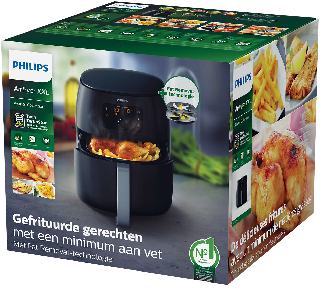 PHILIPS HD9650/90 Avance Collection Airfryer sütő XXL
