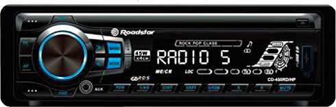 Autorradio - Roadstar CD 450 RD-HP, Negro, Lector CD, radio AM/FM, RDS, USB, SD
