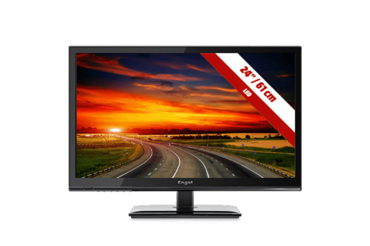 TV LED 24" - Engel LE2420 Negro, USB grabador