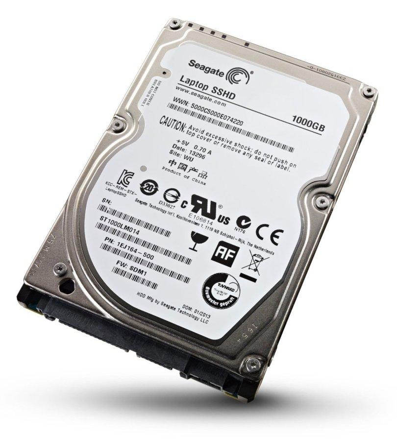 Disco duro de 1Tb - Seagate Laptop SSHD, híbrido, interno, 2,5", SATA III