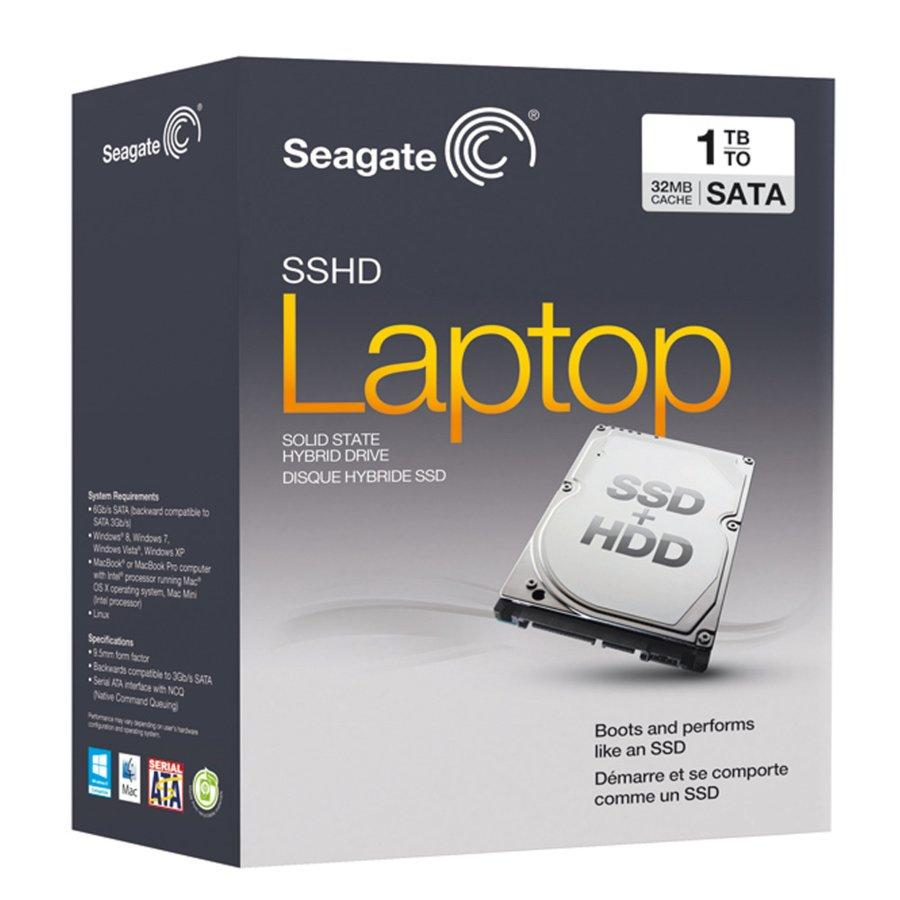 Disco duro de 1Tb - Seagate Laptop SSHD, híbrido, interno, 2,5", SATA III