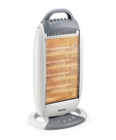 Estufa eléctrica - Olimpia-Splendid Caldo-Halogen 4, Potencia máxima 1600W, 4 niveles de potencia
