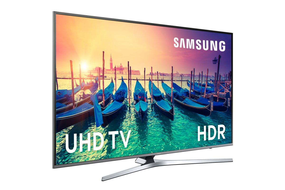 TV LED 55" - Samsung 55KU6450 UHD 4K, HDR, Plano