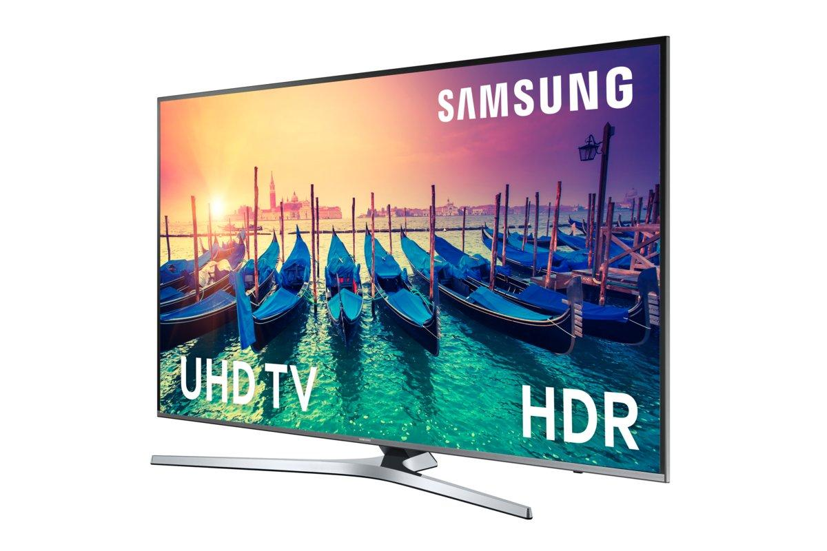 TV LED 55" - Samsung 55KU6450 UHD 4K, HDR, Plano