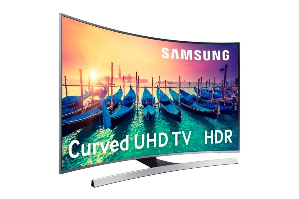 TV LED 55" - Samsung 55KU6640, UHD 4K, HDR, Curvo