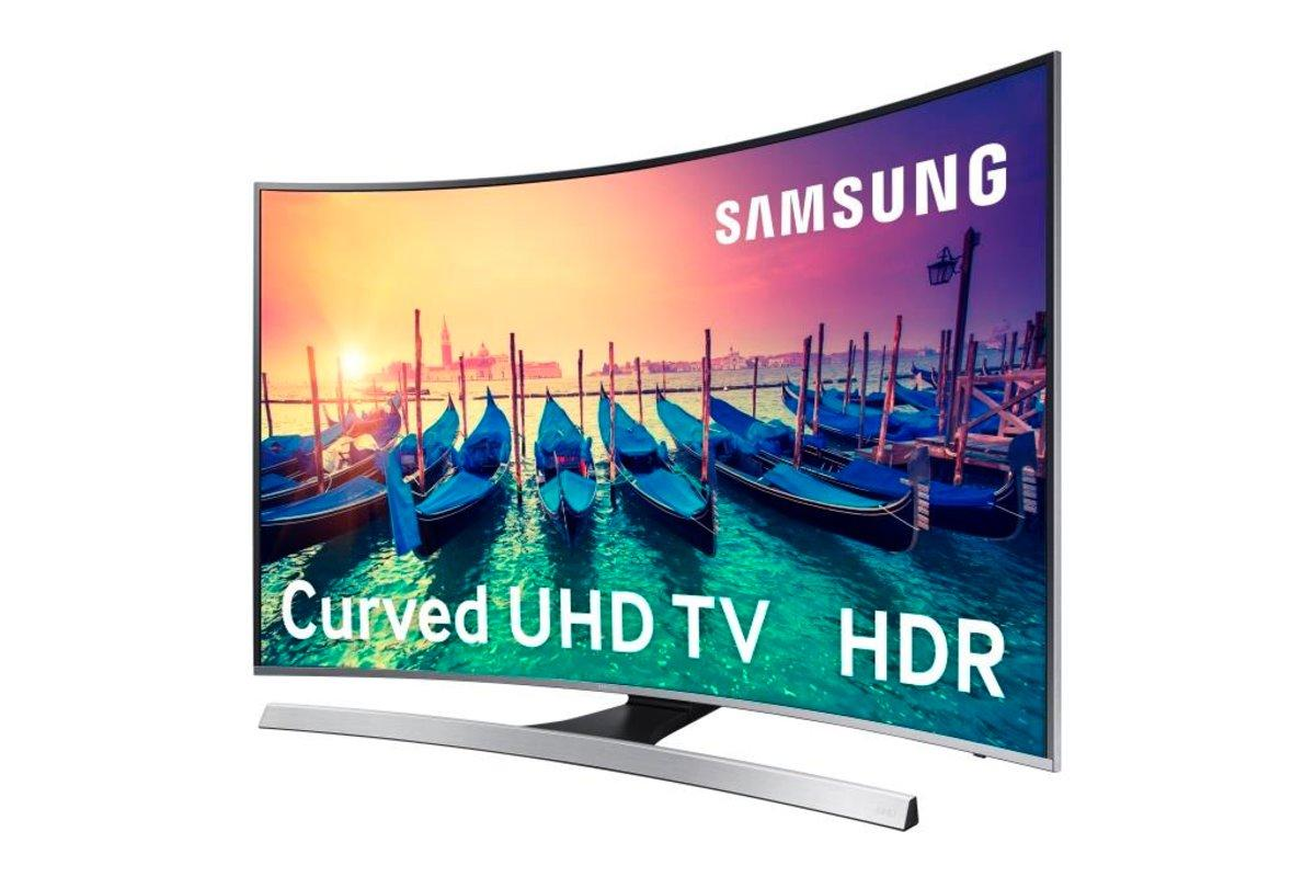 TV LED 55" - Samsung 55KU6640, UHD 4K, HDR, Curvo