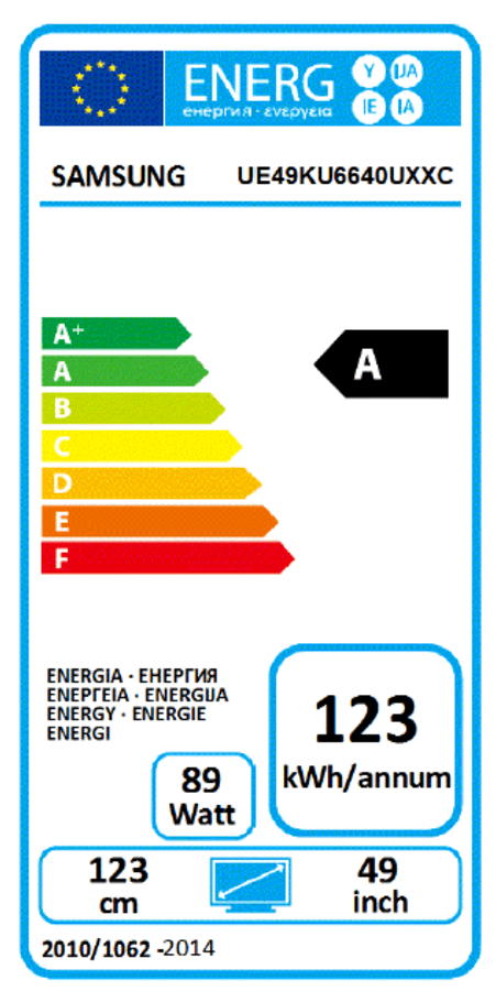 TV LED 49" - Samsung 49KU6640, UHD 4K, HDR, Curvo