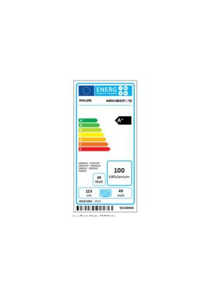 TV LED 49" - Philips 49PUS6031, 4K Ultra HD, Pixel Plus Ultra HD, Smart TV