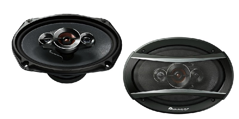 Altavoces coche - Pioneer TS-A6934I, Coaxiales, 4 vías, 6'' x 9'', 600 W, 27 -