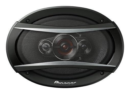Altavoces coche - Pioneer TS-A6934I, Coaxiales, 4 vías, 6'' x 9'', 600 W, 27 -