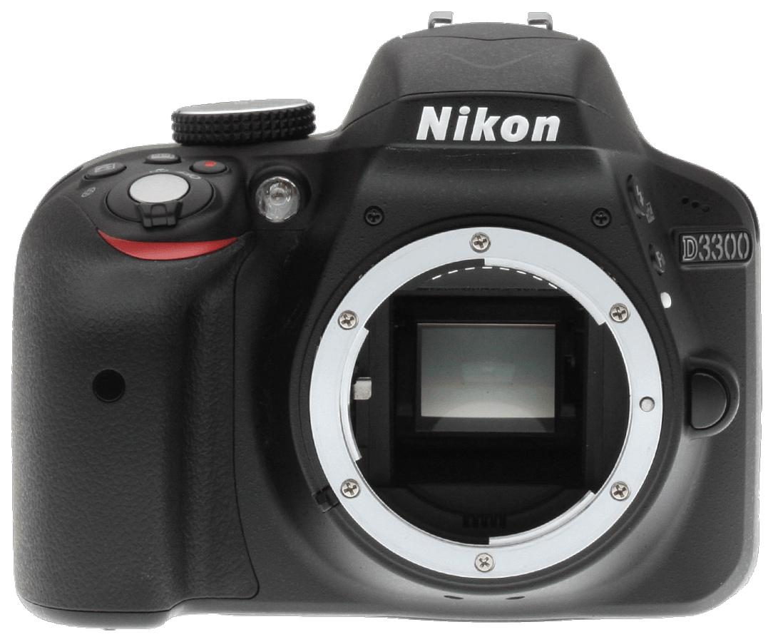 Cámara réflex - Nikon D3300, Cuerpo, 24.7MP