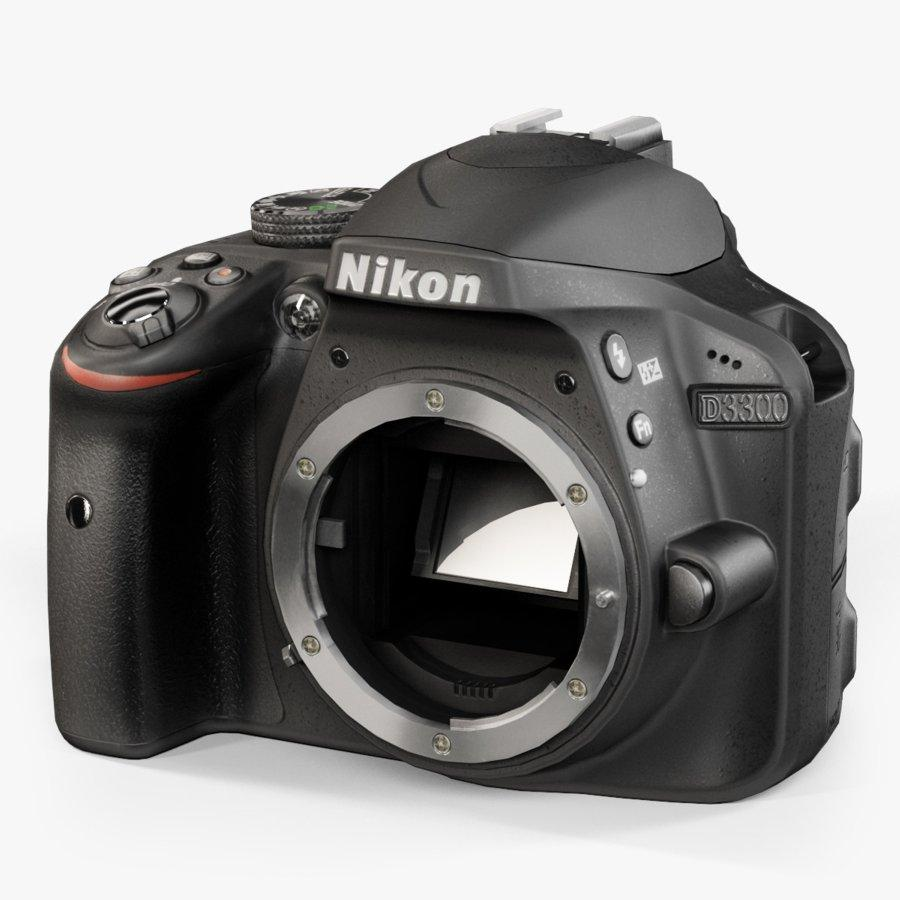 Cámara réflex - Nikon D3300, Cuerpo, 24.7MP