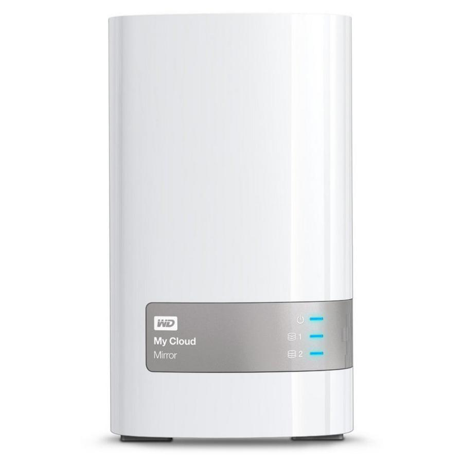 Servidor NAS - WD My Cloud Mirror (Gen 2), 2 Bahías, 8TB, Gigabit Ethernet